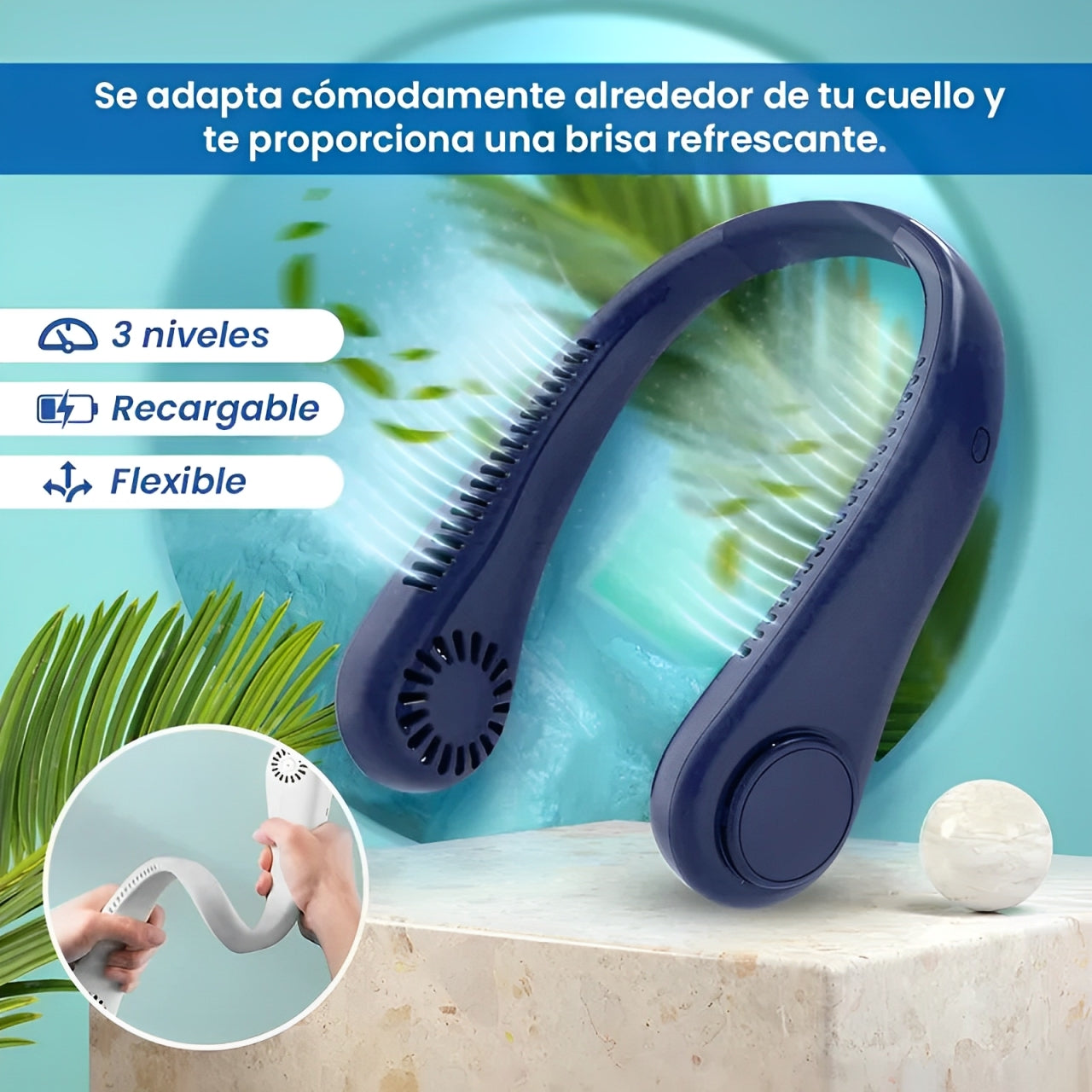 VENTILADOR PORTÁTIL PARA CUELLO