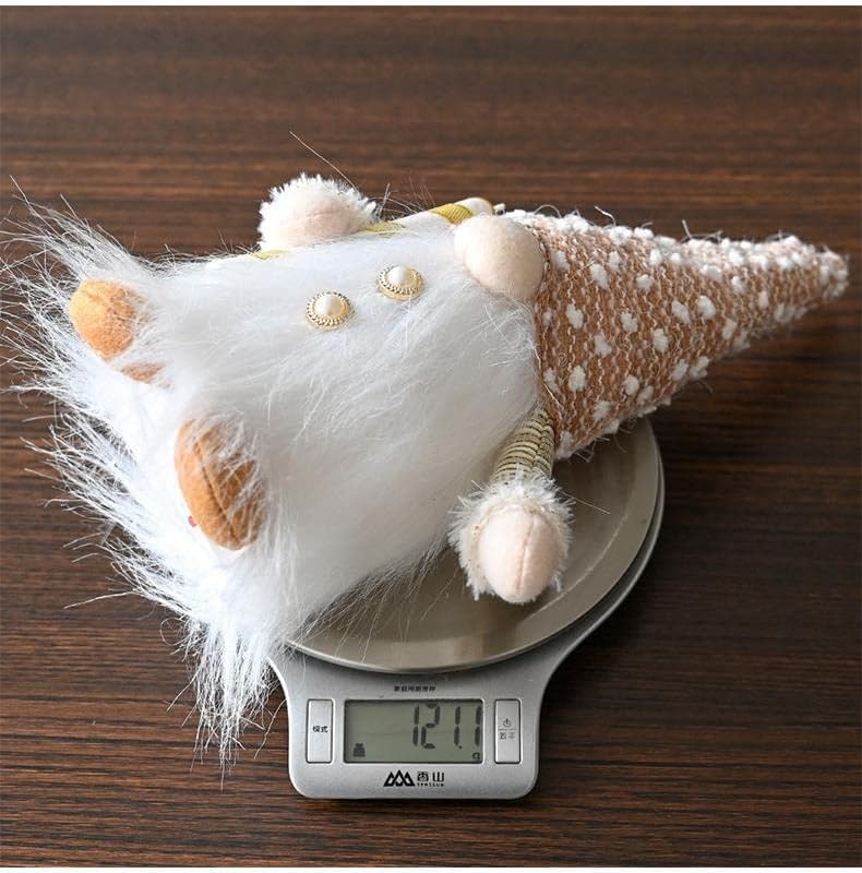 GNOMO BLANCA NAVIDAD LUZ