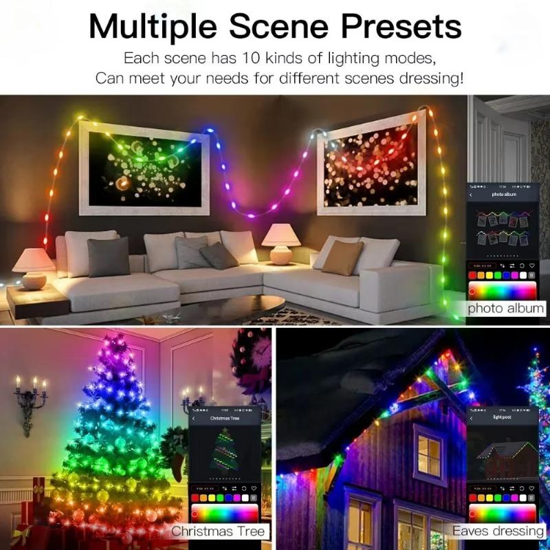 LUCES LED MULTICOLOR NAVIDEÑAS SMART