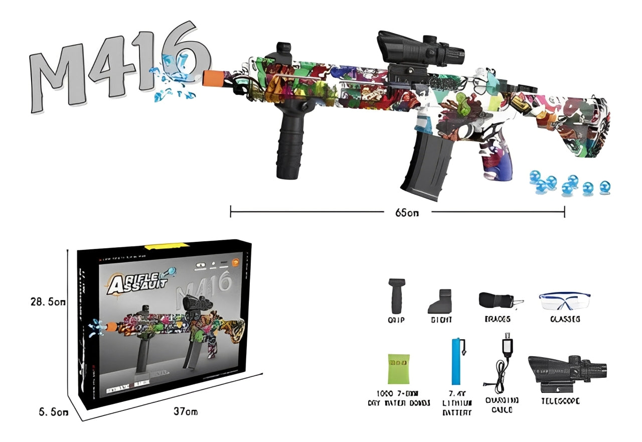 PISTOLA DE HIDROGEL M416