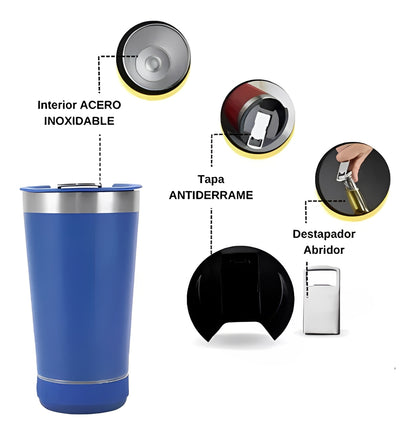 VASO TÉRMICO CON PARLANTE